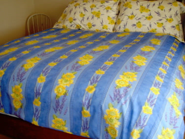 Duvet Cover and Pillow Sham - Made to order in your choice of fabric