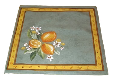 Napkin Sage Green Lemon