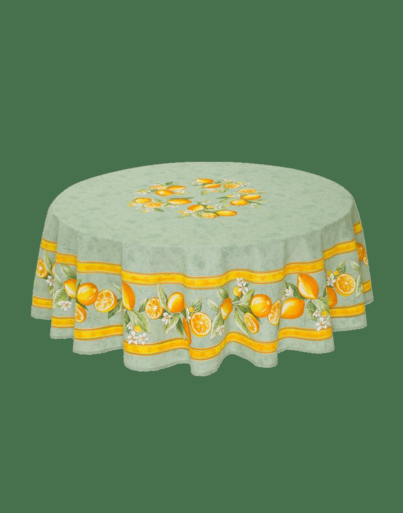 100% Cotton-68" Round Tablecloths