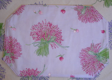 Set of 4 Purple Lavender Placemats - 50% off