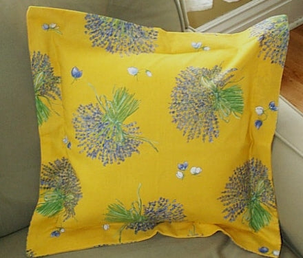 Cushion Cover - 100% Cotton Made to Order in your Choice of Fabric