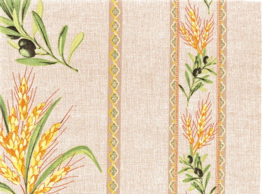 100% Cotton Fabric By Metre Cream Cassis Motif Fabric $25.90/Metre