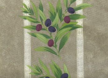 Fabric Sample in Taupe Olive Provençal $0.79 each