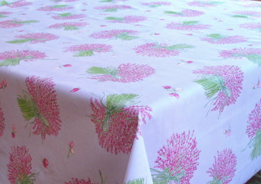 100% Cotton Purple Lavender All-Over Square/Rectangular Tablecloth