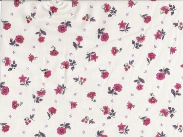 100% Cotton Fabric By Metre Pink Avignon All-Over Motif Fabric $25.90/Metre