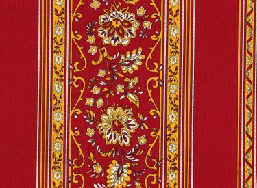 Fabric Sample in Red Occitan $0.79 each
