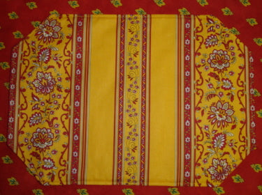 Placemats are Made to Order in your Choice of Fabric